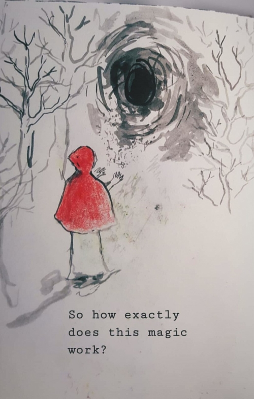 Girl in the Red Cape and the Magic Tunnel